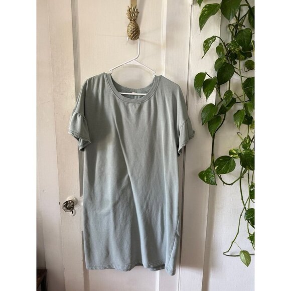Jane & Delancey women’s size large blue t-shirt dress - Picture 1 of 9